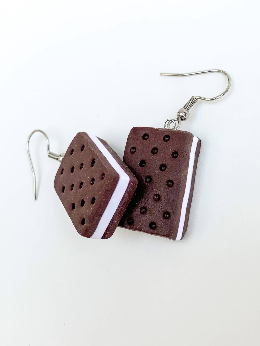 Ice Cream Sandwich Earrings