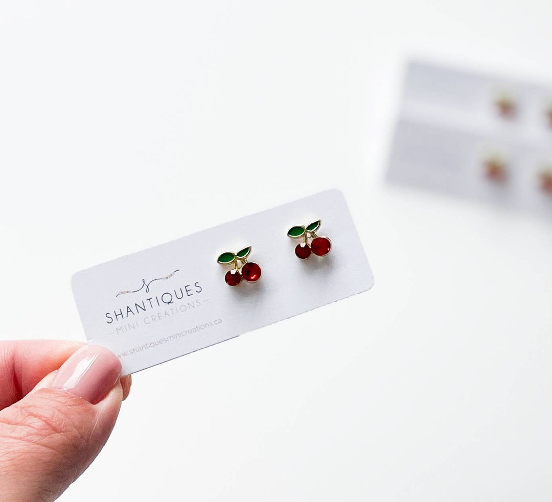 Summer Cherry Earrings