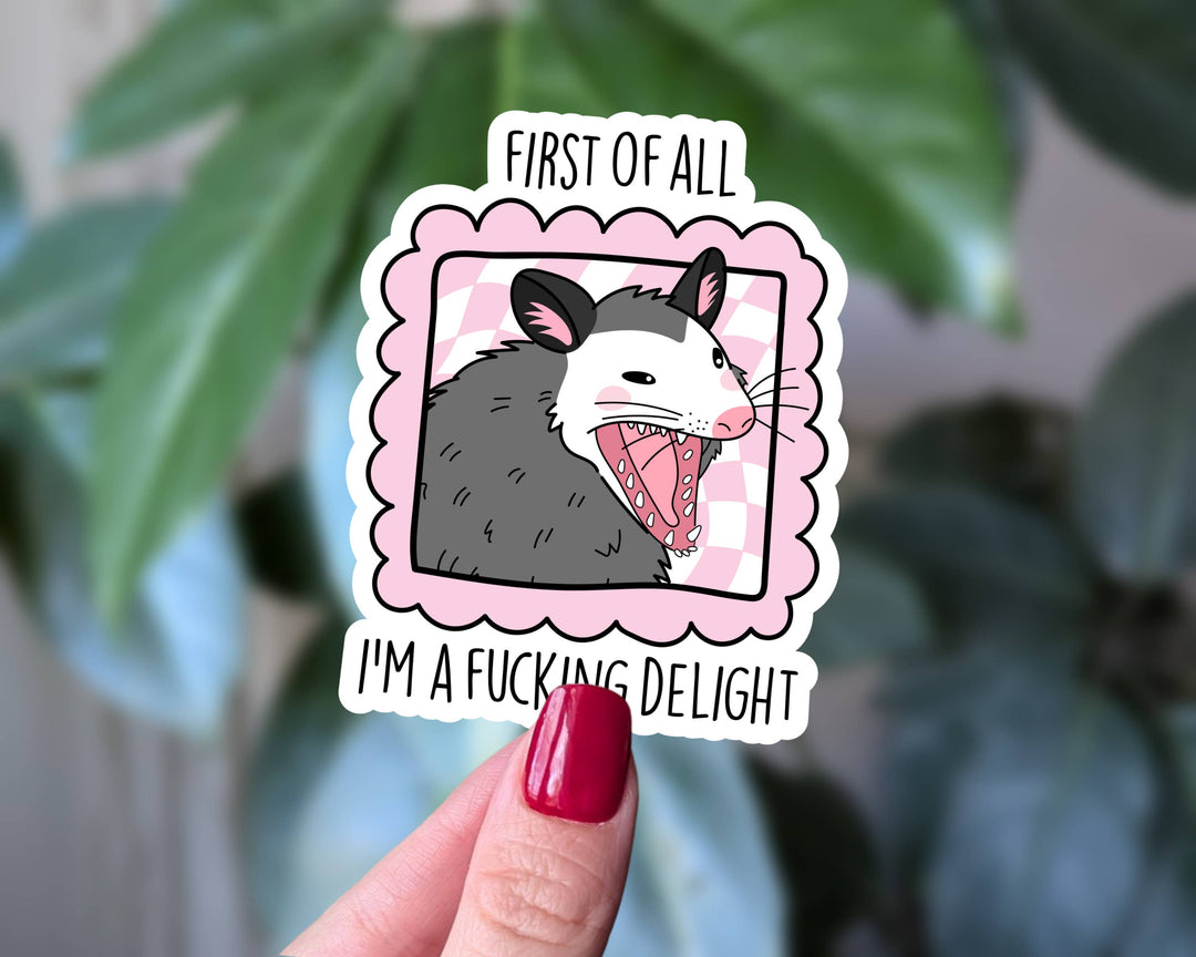 I’m a F*cking Delight Vinyl Sticker