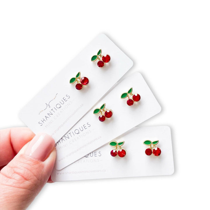 Summer Cherry Earrings