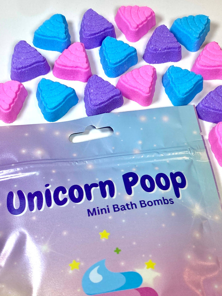 Unicorn Poop Mini Bath Bombs