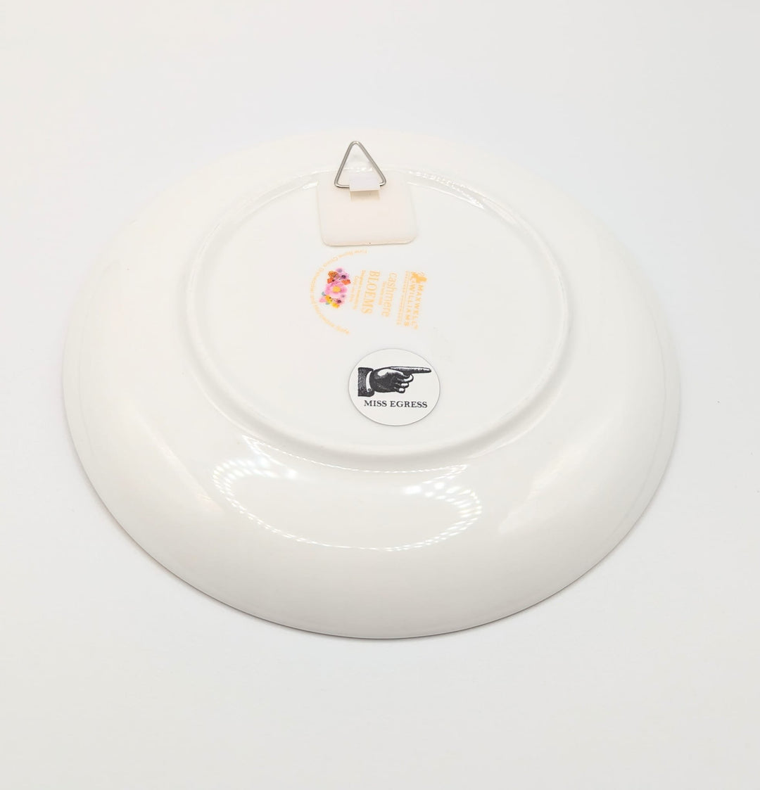 Live  Laugh   Leave  - altered vintage plate - 3