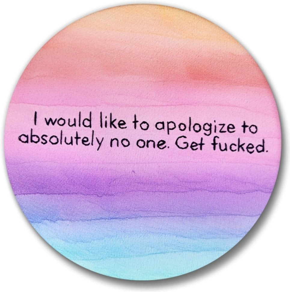 I would like to apologize | Embroidery Replica Magnet - 1