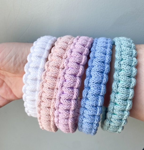 Square Knot Macrame Headband