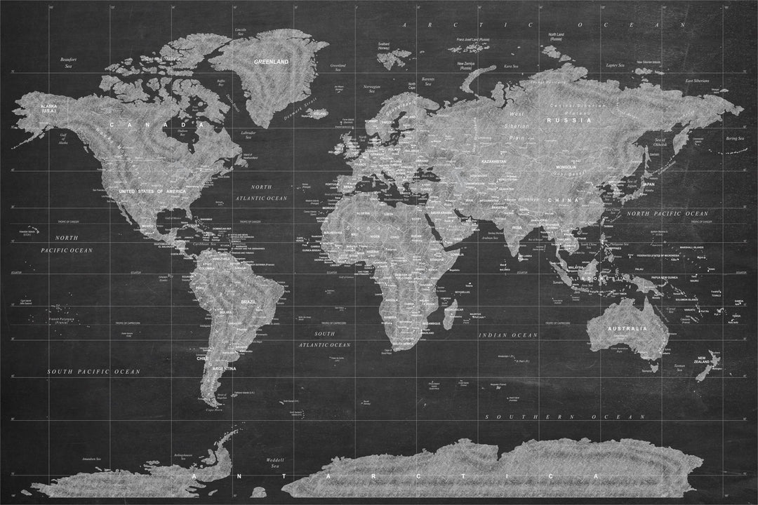 Chalk on Blackboard Form Core Map