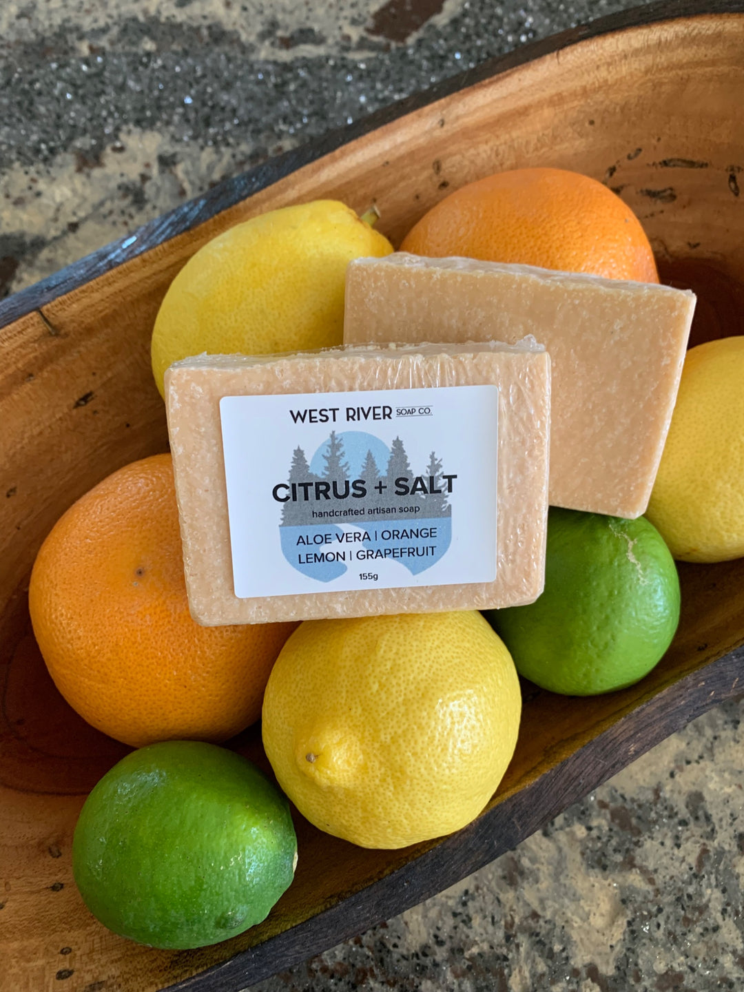 Citrus + Salt Soap Bar