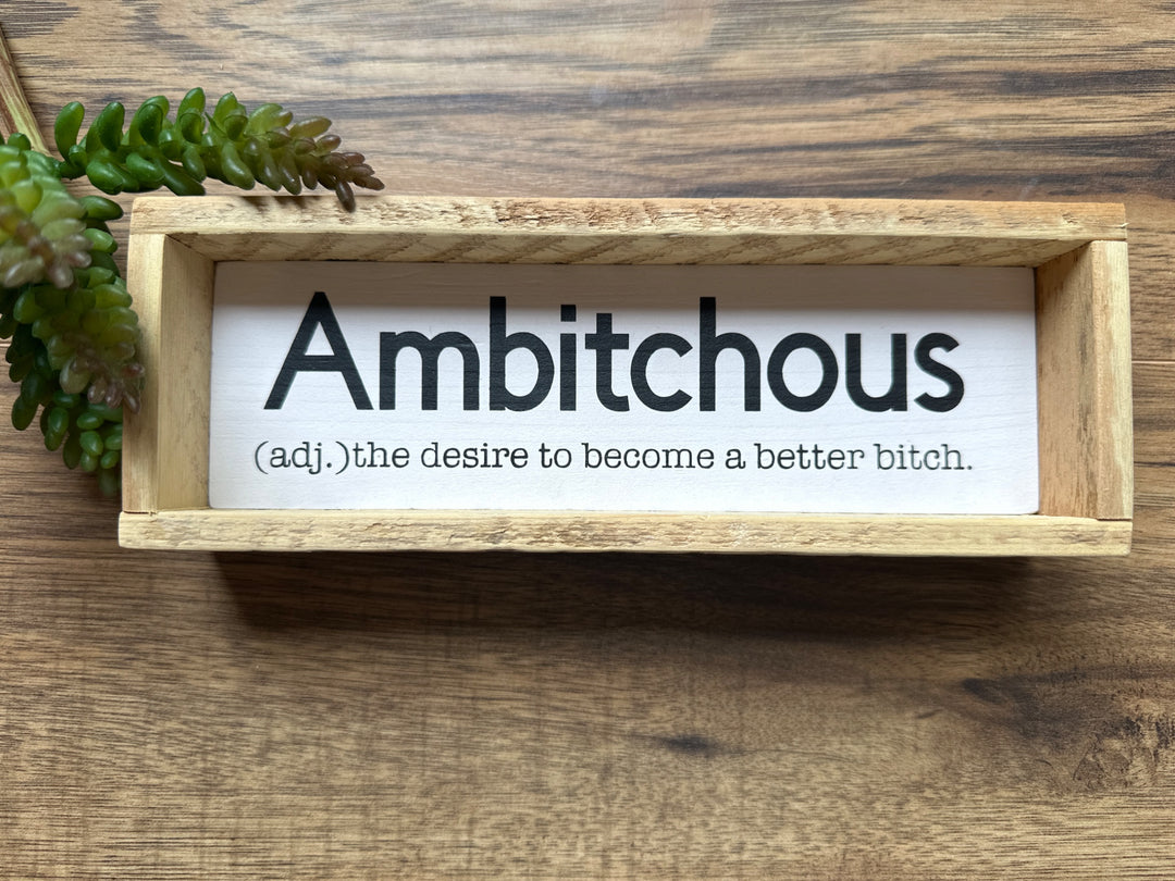 Ambitichous Sign