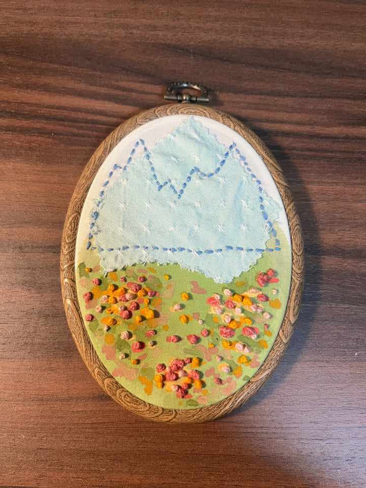 Mountain Valley Painted Embroidery