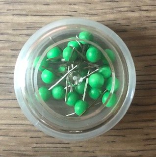 Push Pins (kelly green)
