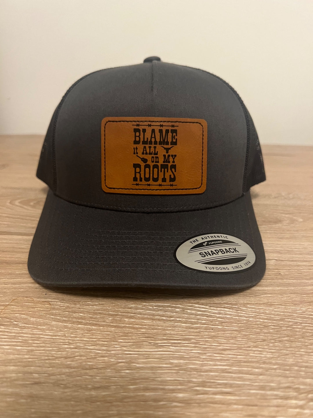 Blame It All on My Roots SnapBack Trucker Hat