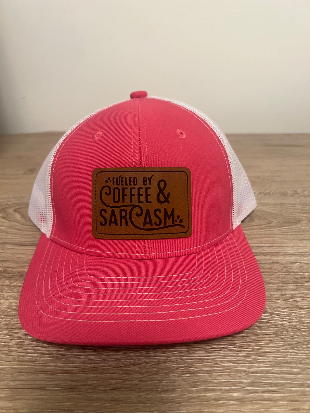Fueled by Coffee & Sarcasm Trucker Hat