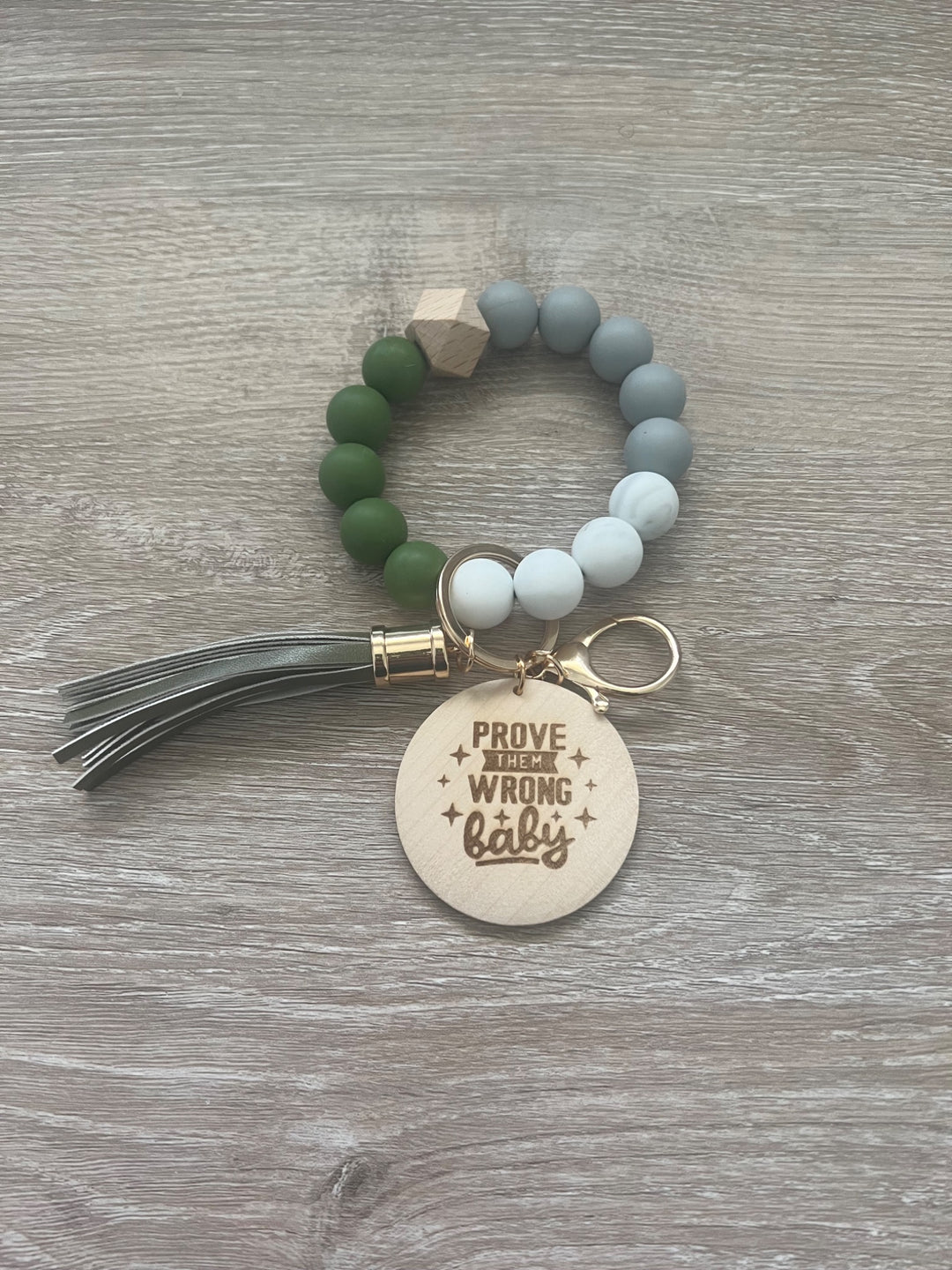 Prove Them Wrong Baby Wristlet Keychain