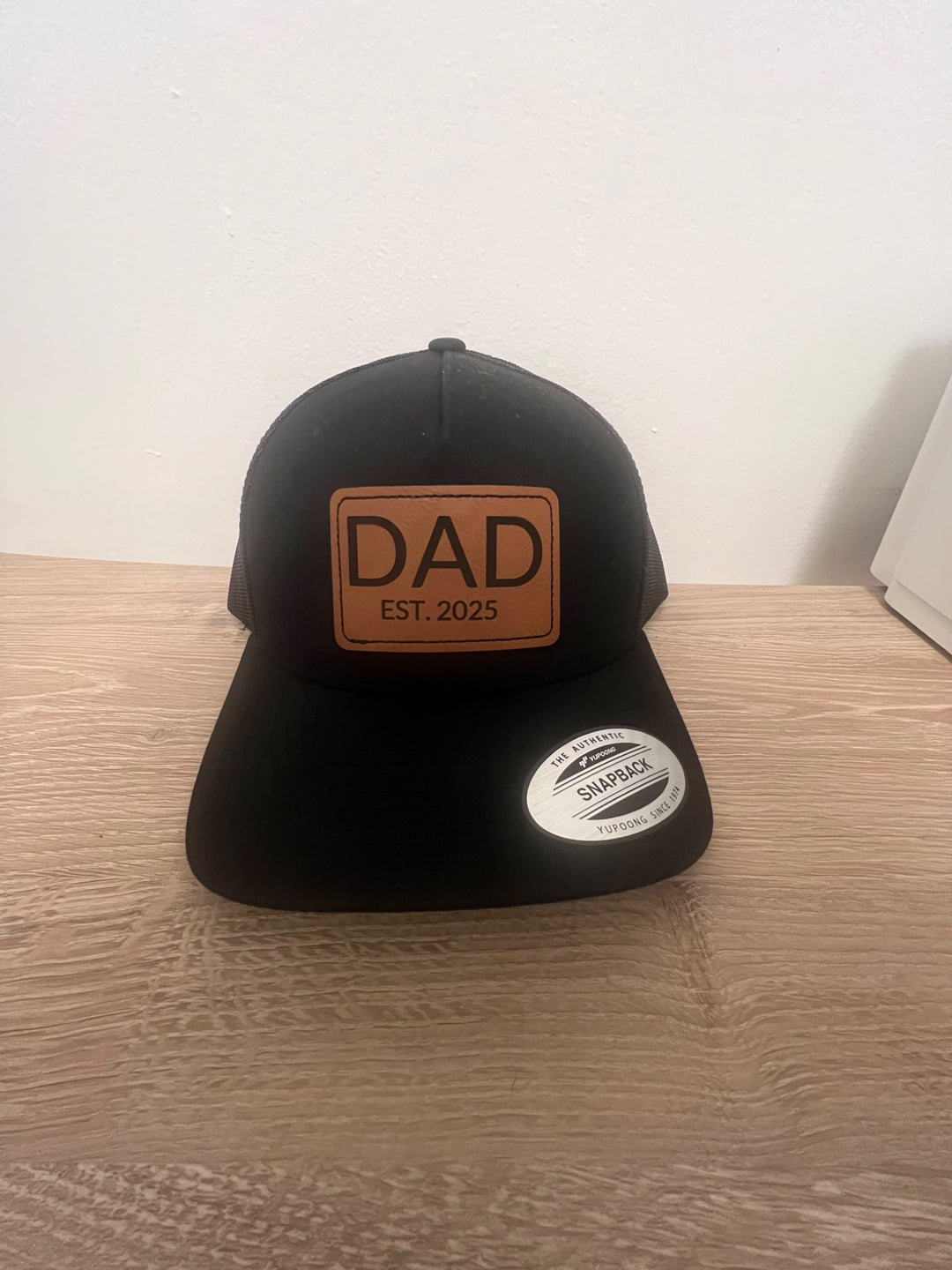 Dad Est 2025 SnapBack Trucker Hat
