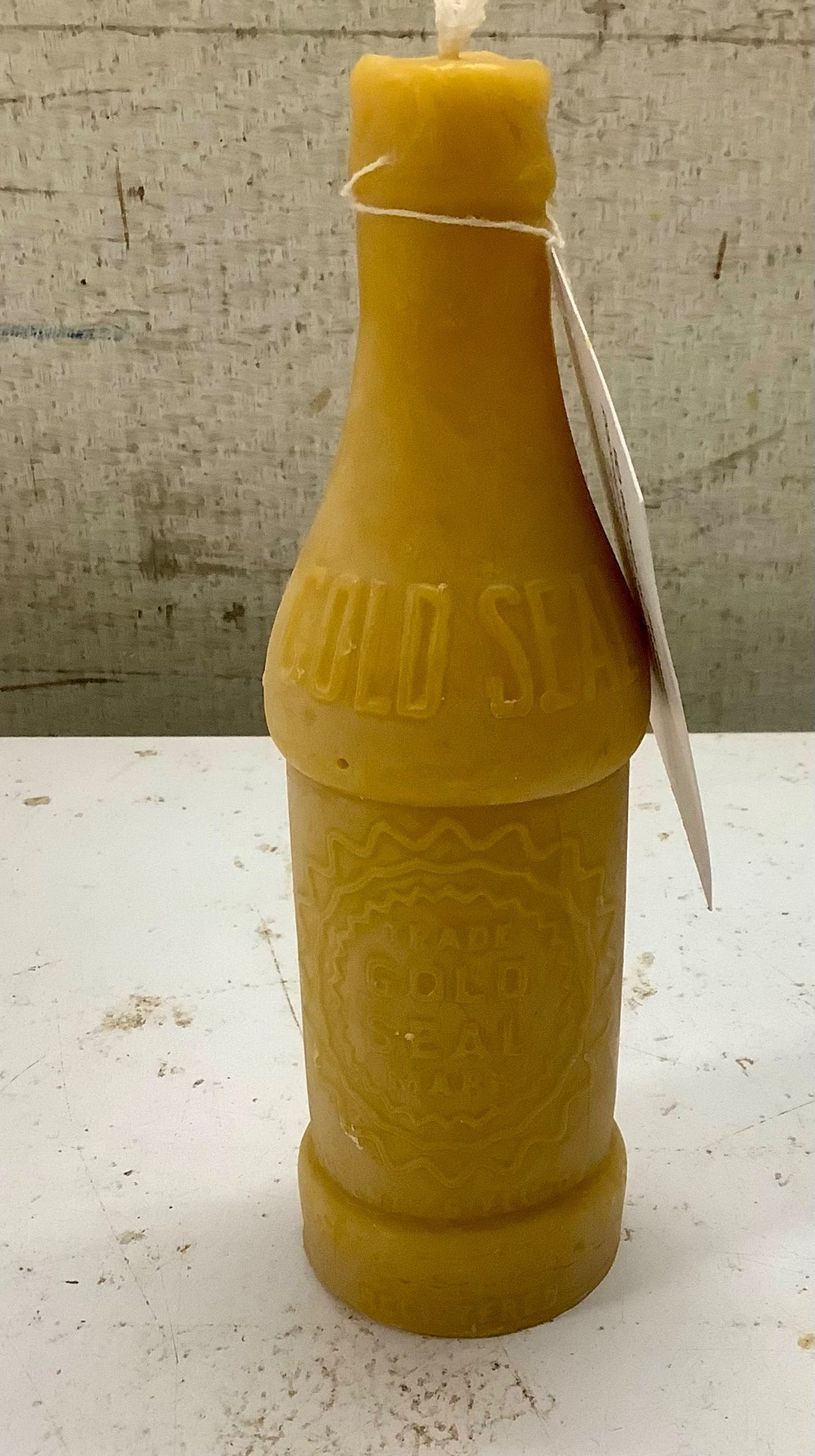 Vintage Pop Bottle Candle