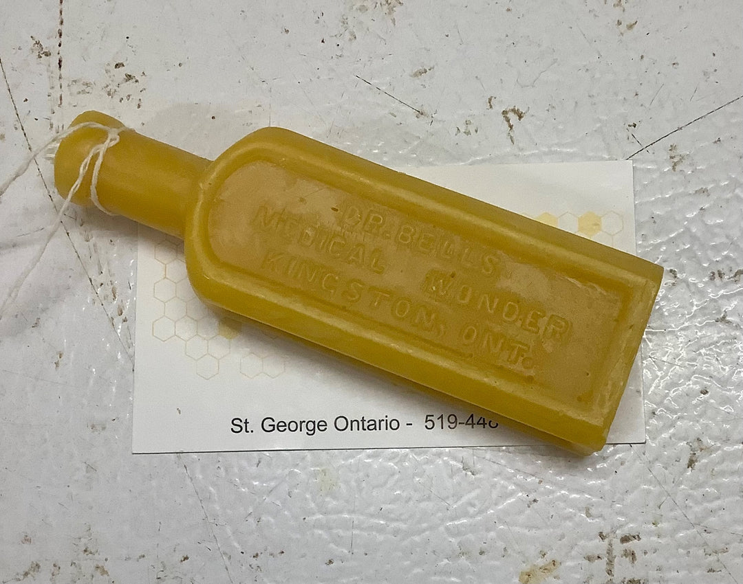 Small Apothecary Bottle Candle