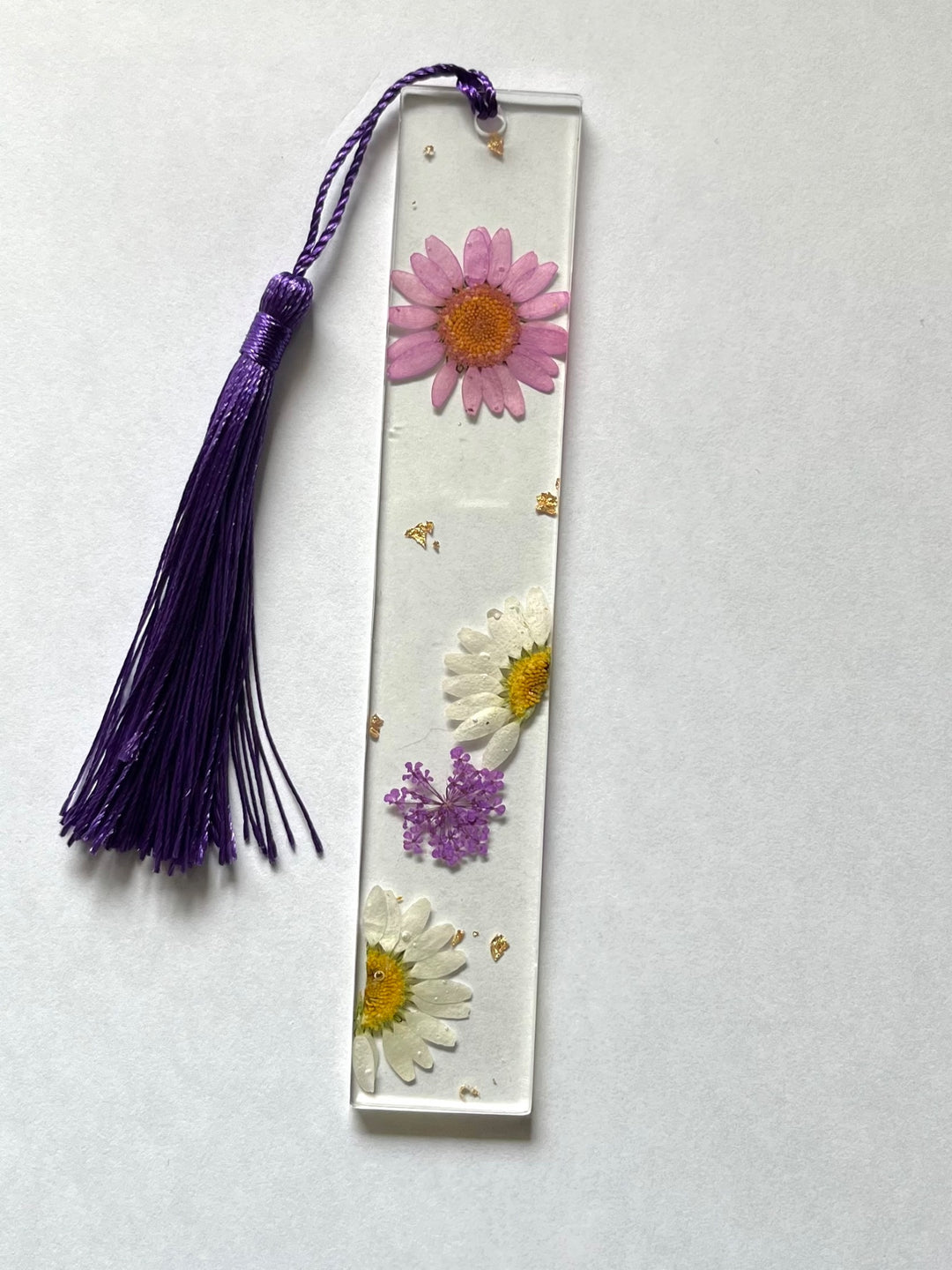 Daisy bookmark (pink/white)