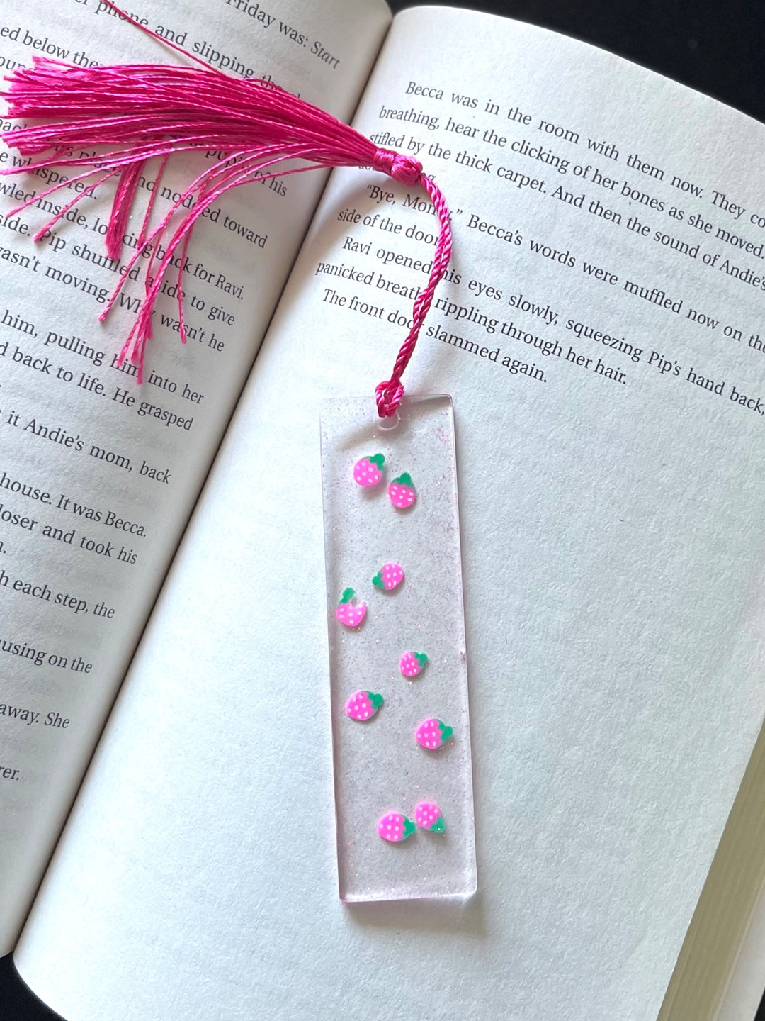 Fruity Strawberry Bookmark (small)