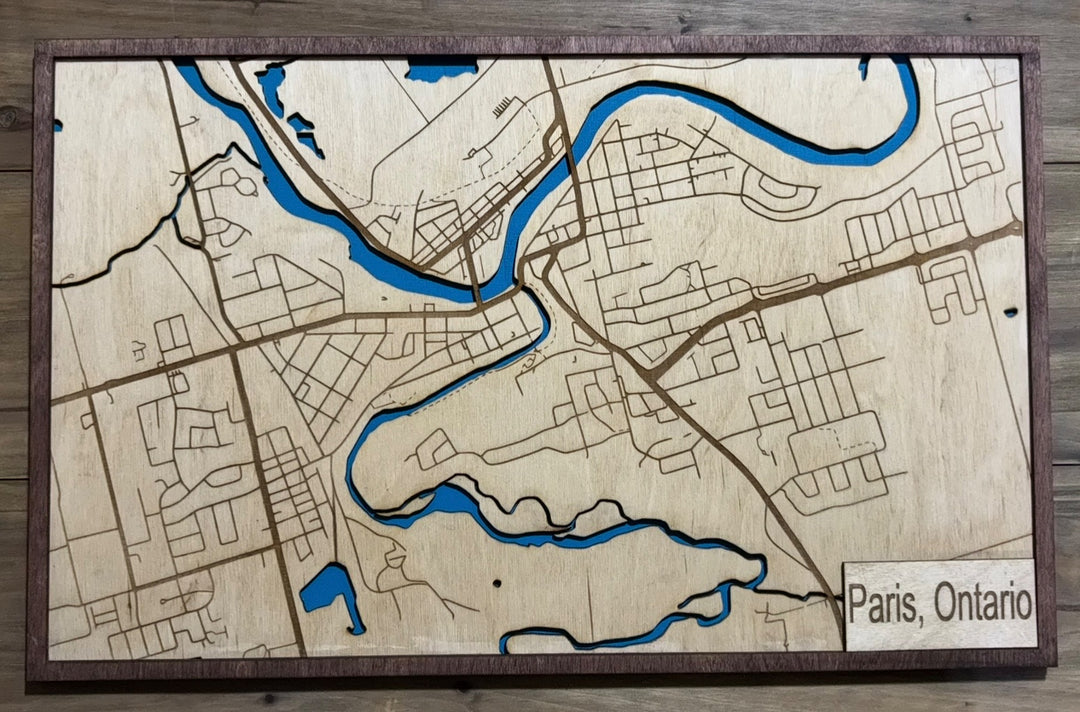 Rectangle Paris map