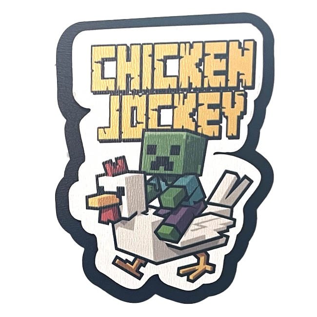 Magnet - Mindcraft Chicken Jockey