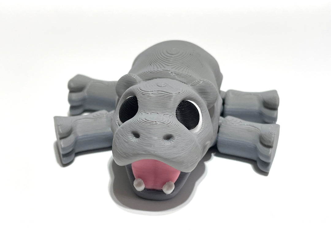3D Printed Flexi Baby Hippo