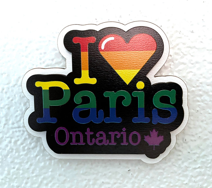 I Love Paris Ontario Magnet