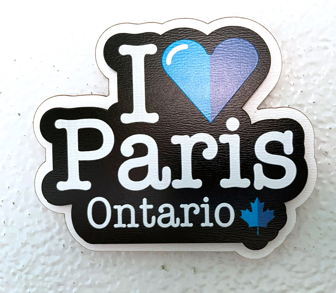 I Love Paris Ontario Magnet