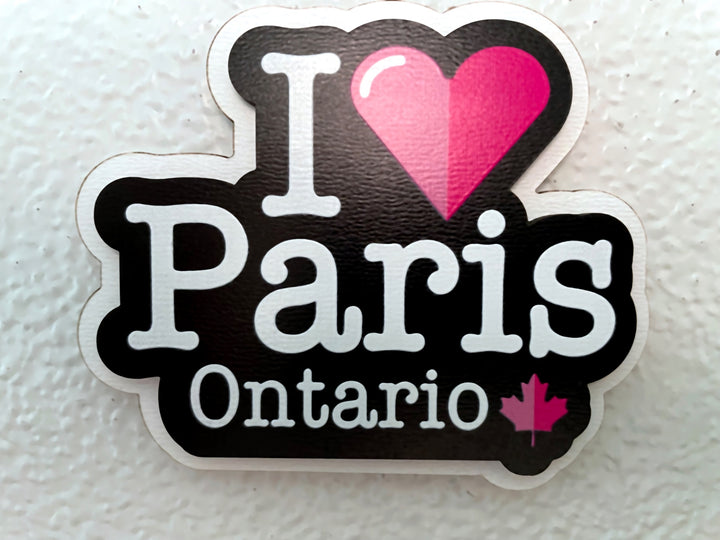 I Love Paris Ontario Magnet