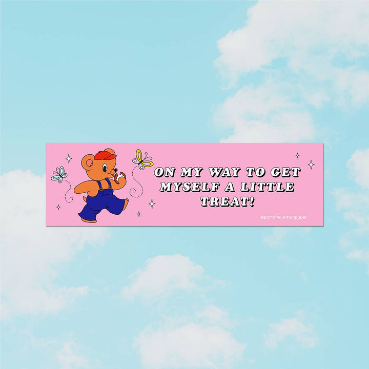 On My Way Bumper Sticker