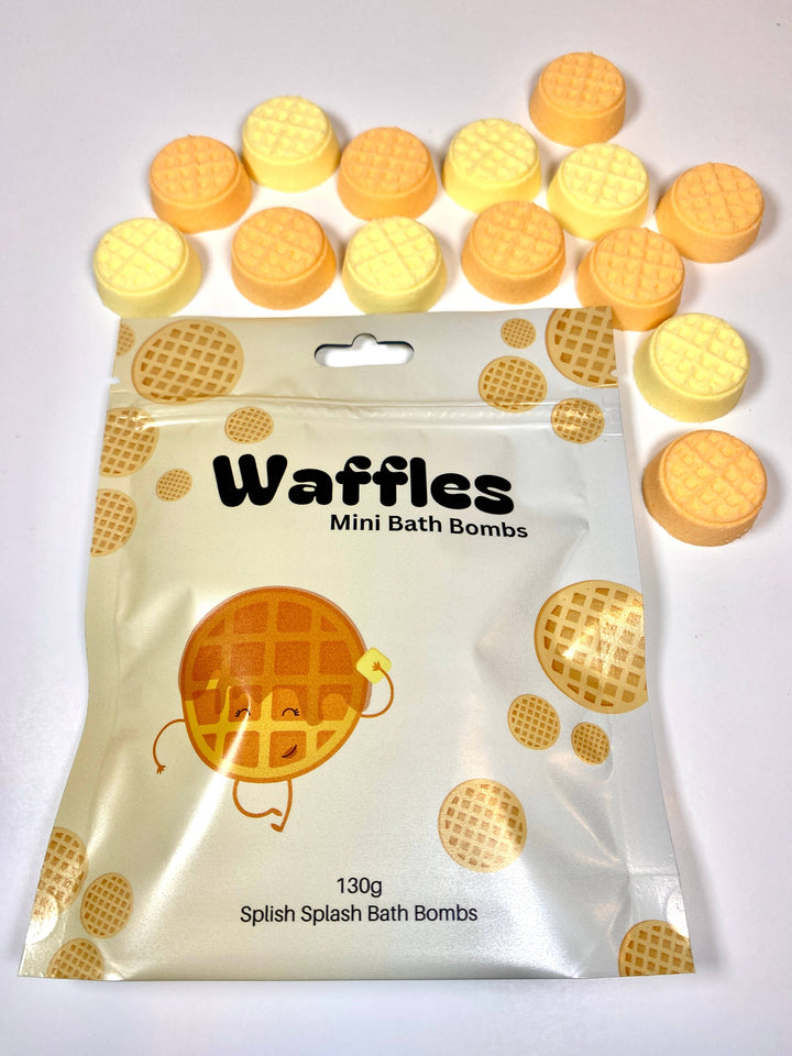 Waffle Mini Bath Bombs