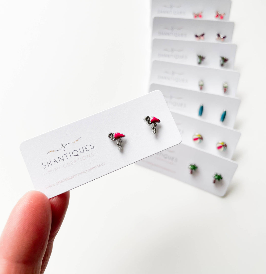 Flamingo Earrings