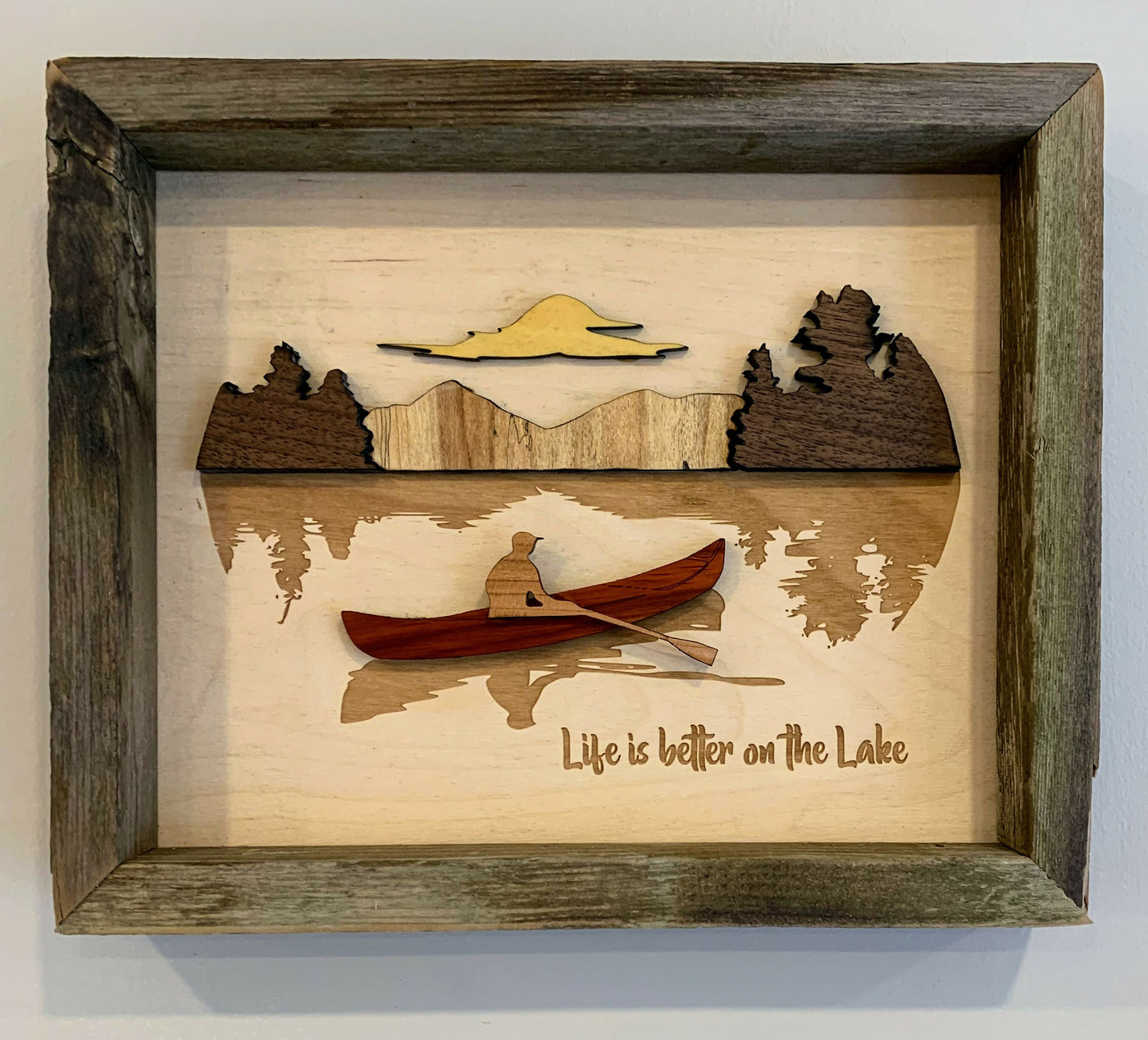 Life is Better on the Lake Wooden Sign