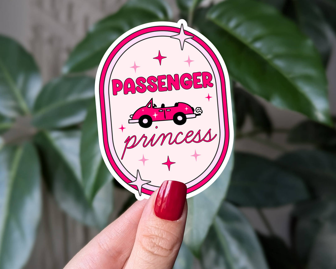 Passenger Princess Vinyl Sticker