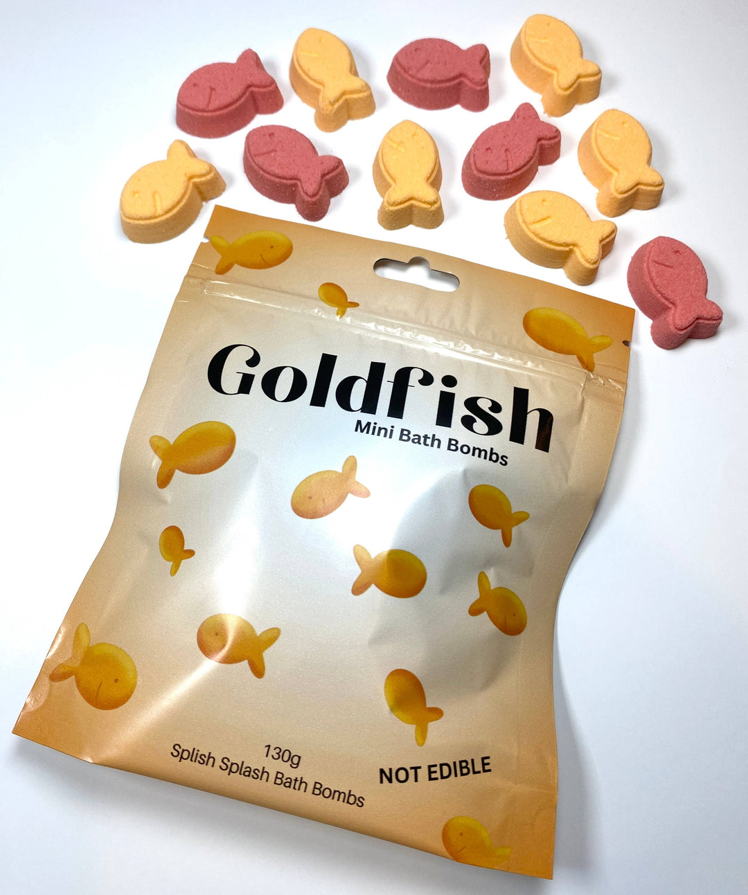 Goldfish Mini Bath Bombs