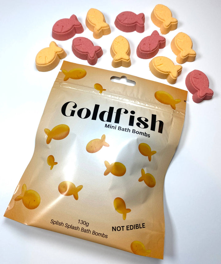 Goldfish Mini Bath Bombs