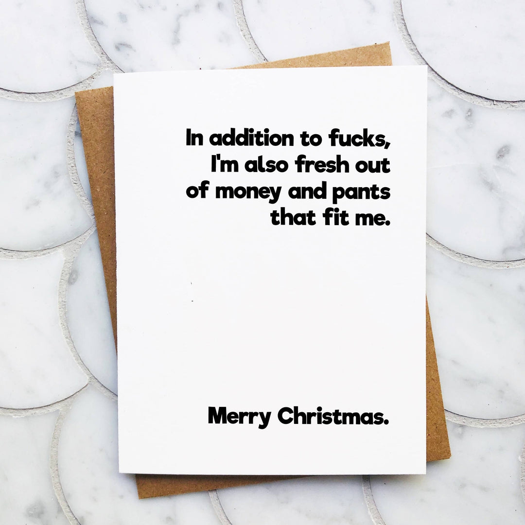 Fresh Out Of.. Christmas Card
