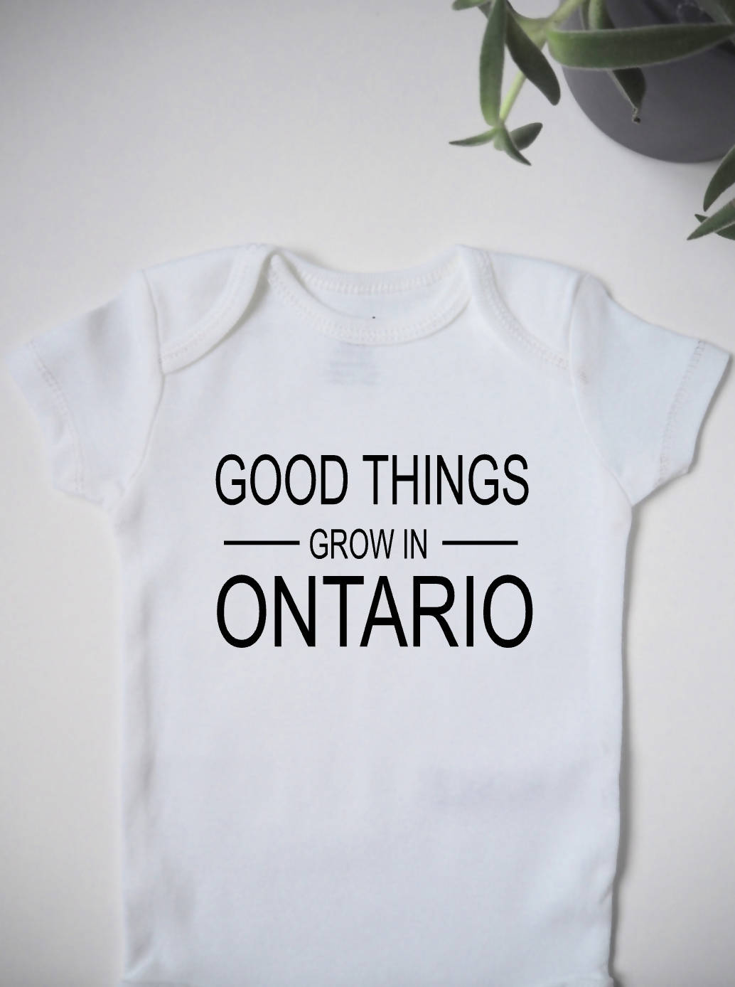 Good Things Grow in Ontario Onesie - 2