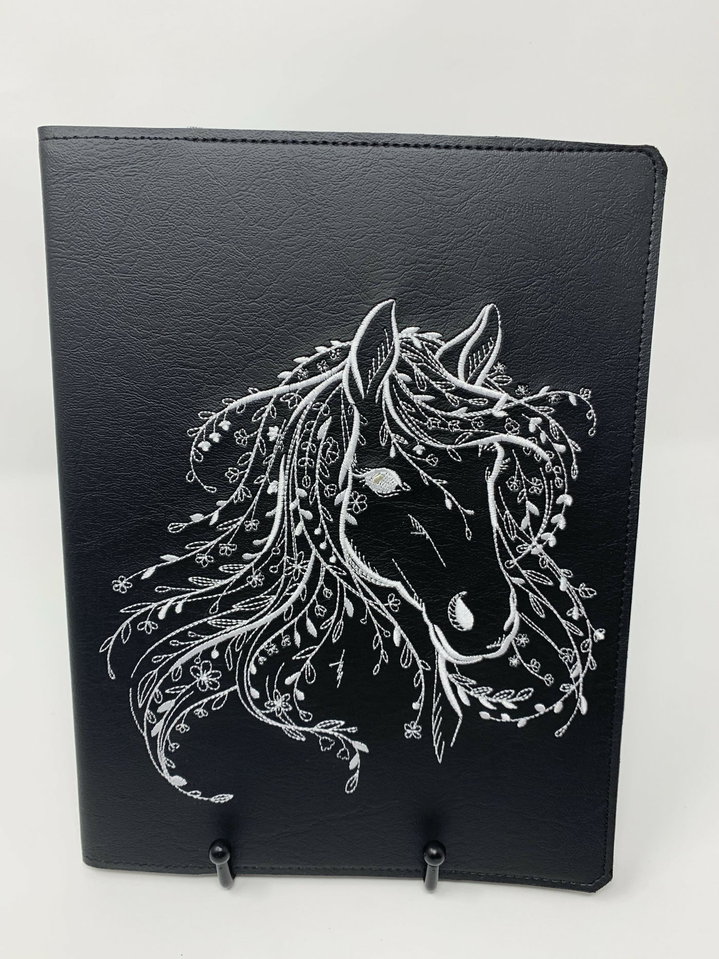Floral Horse Notebook Cover