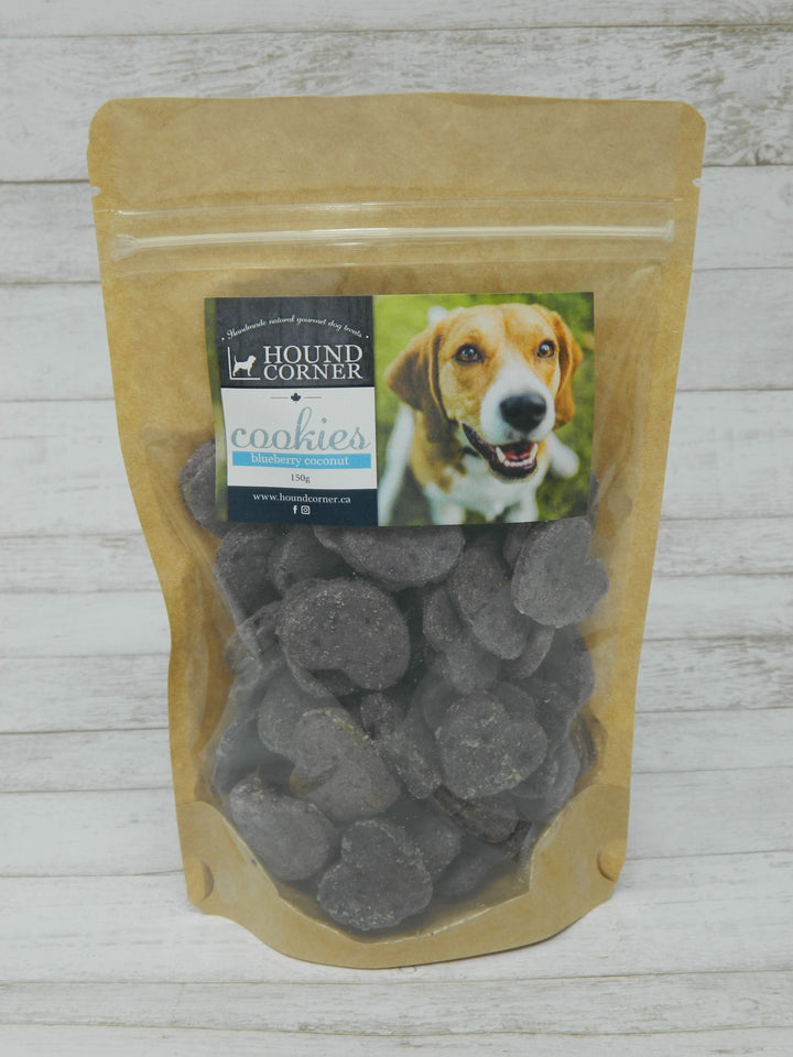 Blueberry Coconut Dog Treats