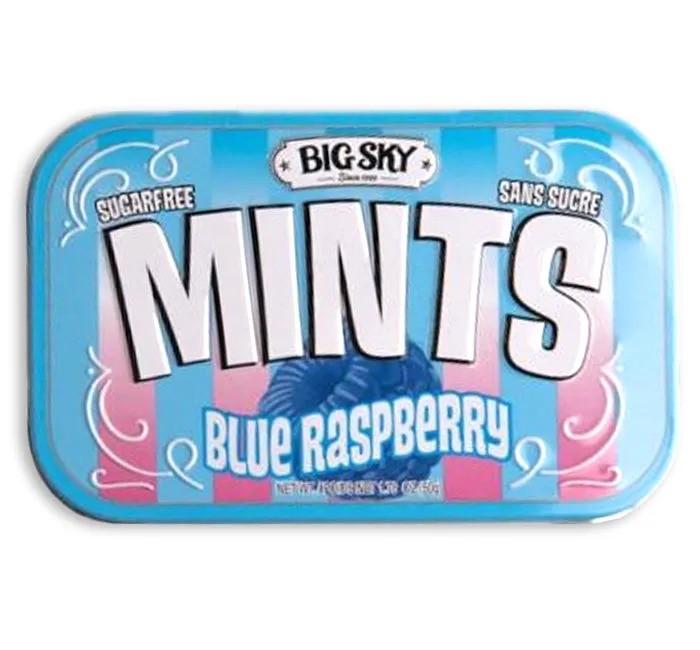 Blue Raspberry Sugar Free Mints