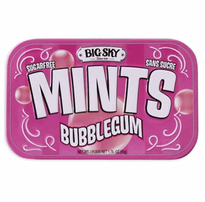 Bubblegum Sugar Free Mints