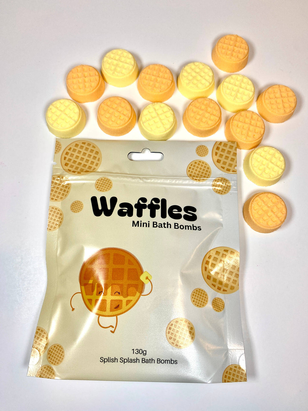 Waffle Mini Bath Bombs