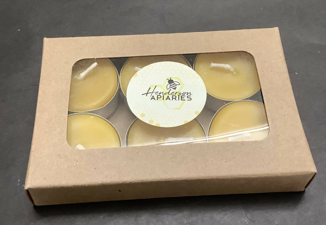 Beeswax Tealights 6 pack - 1