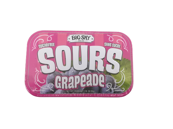 Grapeade Sours Sugar Free Mints