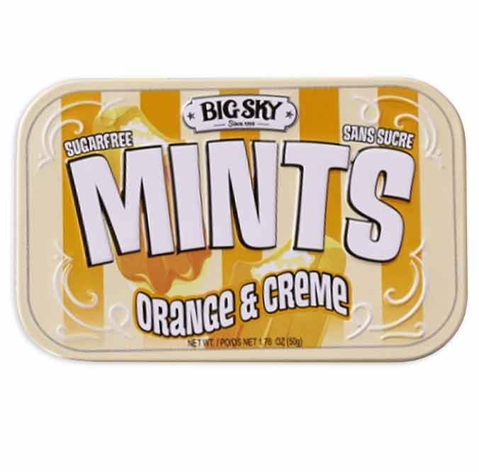 Orange + Creme Sugar Free Mints