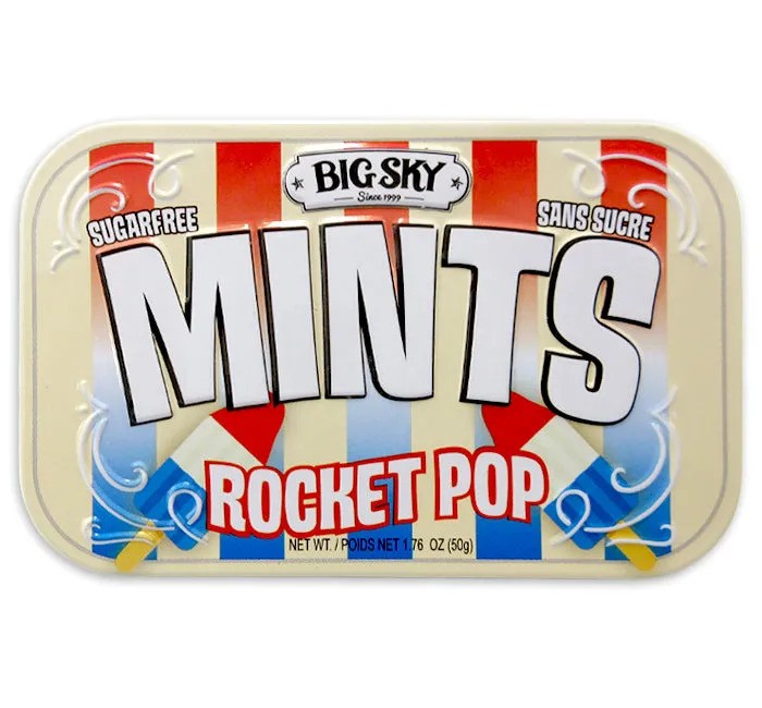 Rocket Pop Sugar Free Mints