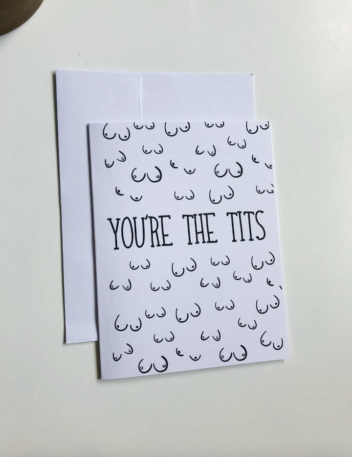 You're The Tits Card - 4
