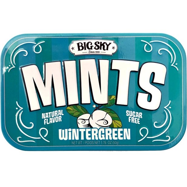 Wintergreen Sugar Free Mints