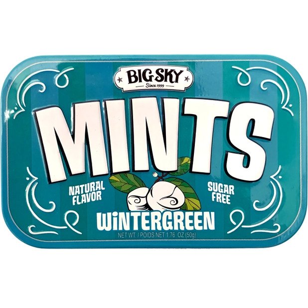 Wintergreen Sugar Free Mints