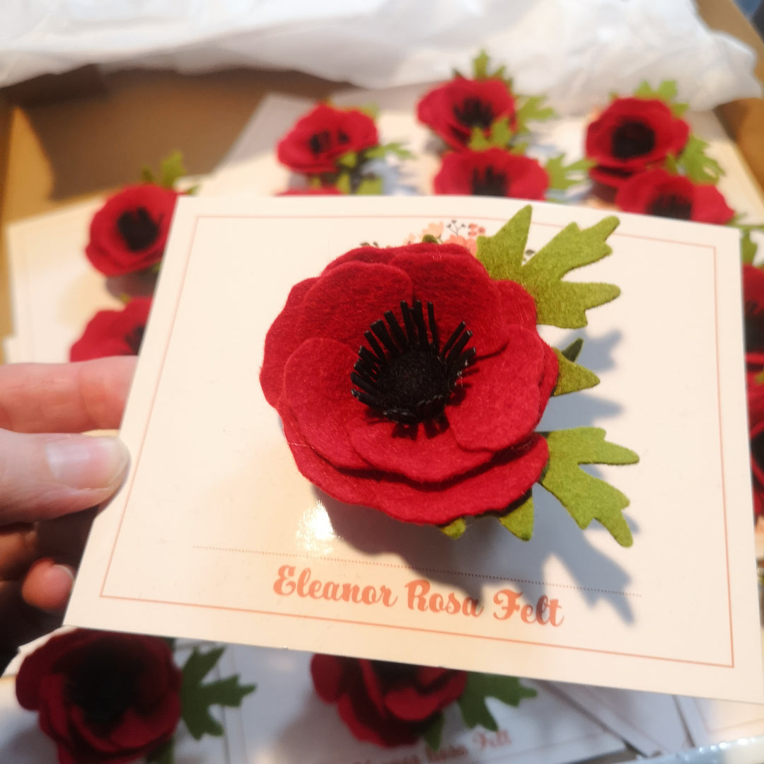 Felt Poppy