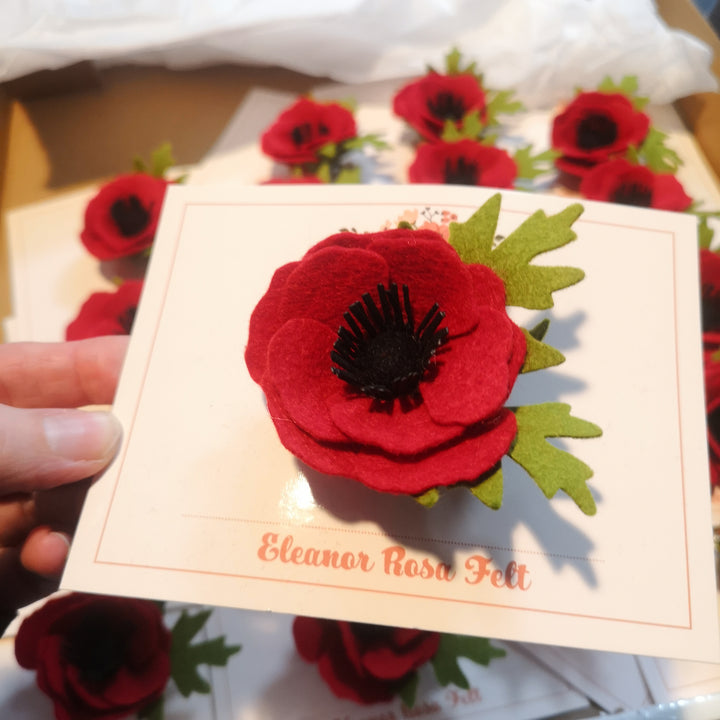 Felt Poppy